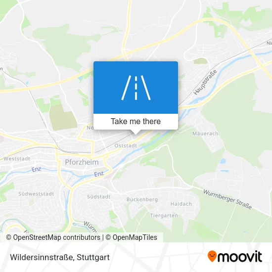 Карта Wildersinnstraße