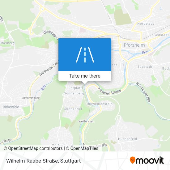 Wilhelm-Raabe-Straße map