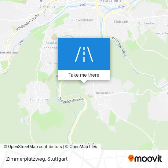 Карта Zimmerplatzweg