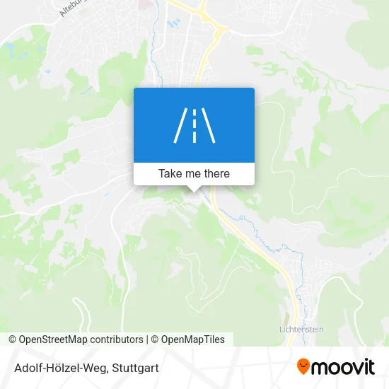 Карта Adolf-Hölzel-Weg