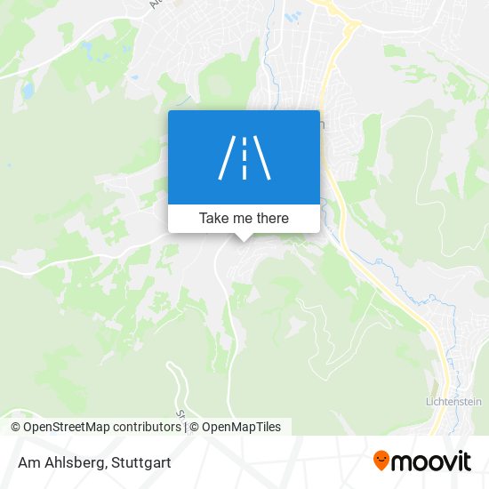 Am Ahlsberg map