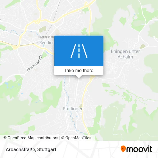 Карта Arbachstraße