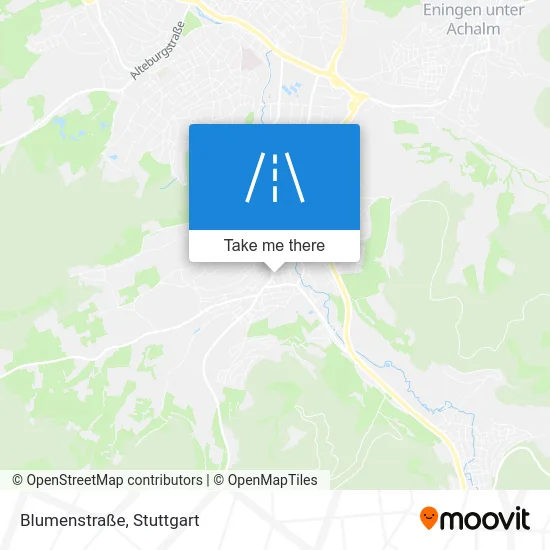 Карта Blumenstraße