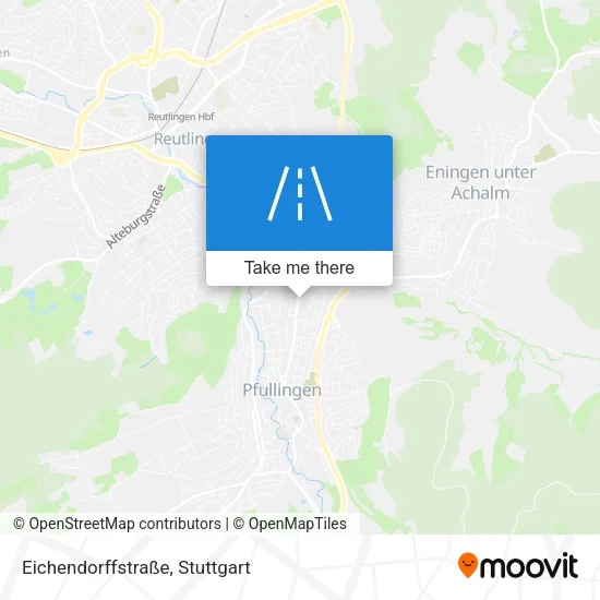Карта Eichendorffstraße