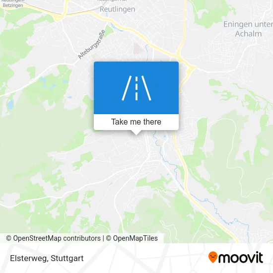 Карта Elsterweg