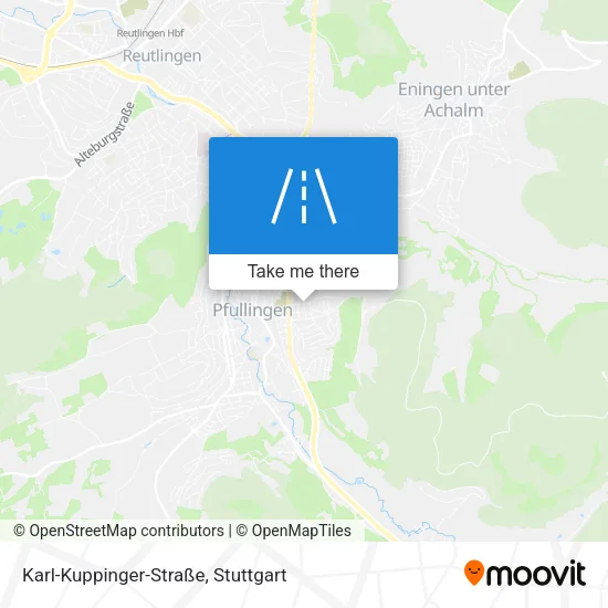 Карта Karl-Kuppinger-Straße