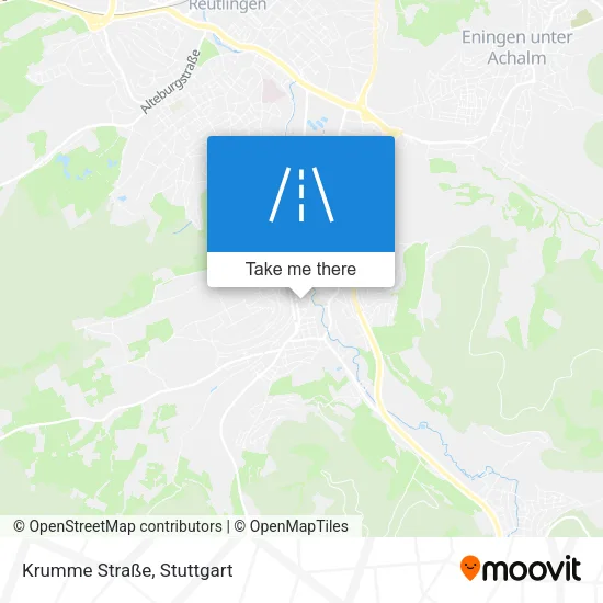 Карта Krumme Straße
