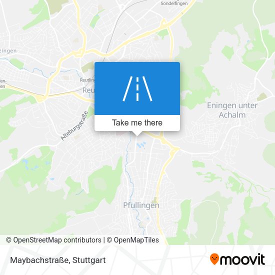 Карта Maybachstraße