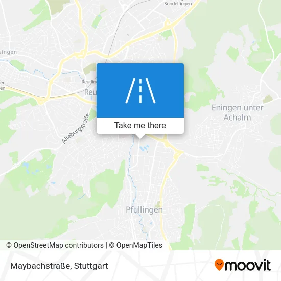 Карта Maybachstraße