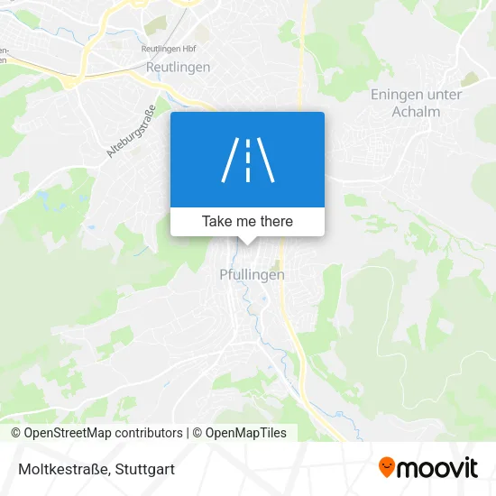 Карта Moltkestraße