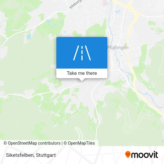 Карта Siketsfelben