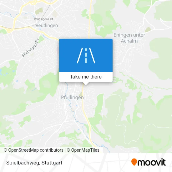 Карта Spielbachweg