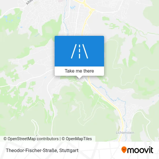 Карта Theodor-Fischer-Straße