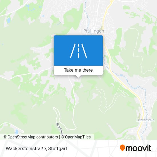 Wackersteinstraße map