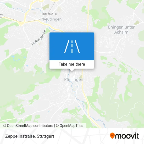 Карта Zeppelinstraße