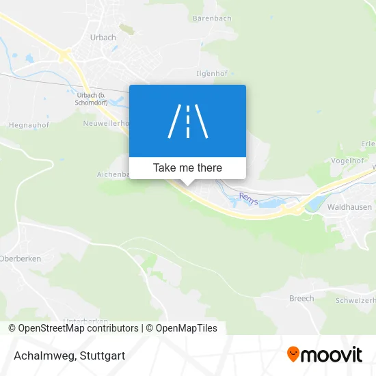 Карта Achalmweg