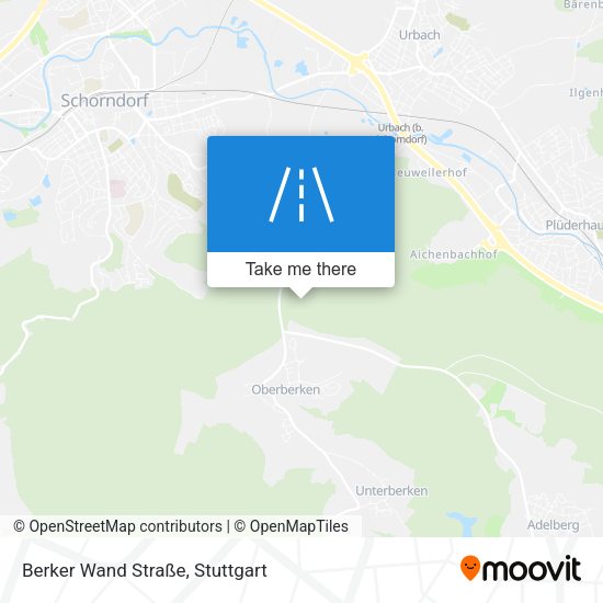 Berker Wand Straße map