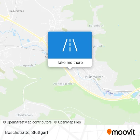 Карта Boschstraße