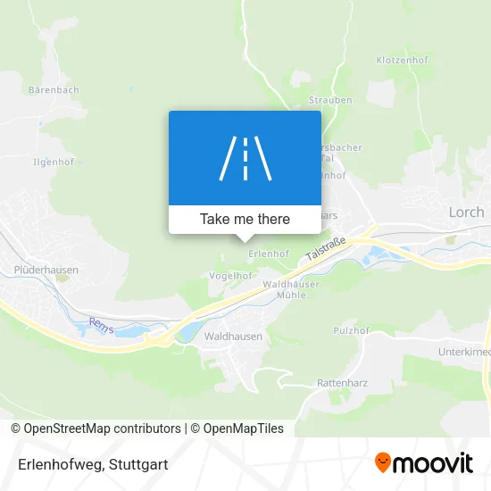 Карта Erlenhofweg
