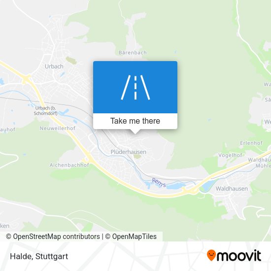 Карта Halde