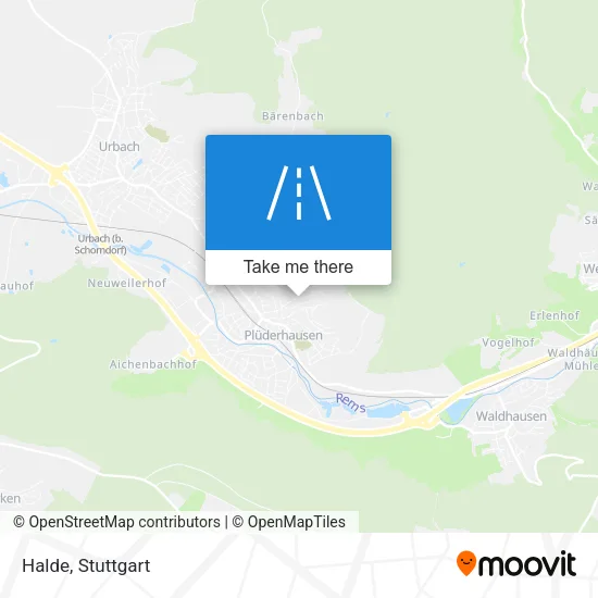 Карта Halde