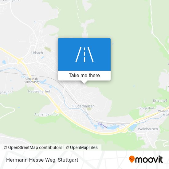 Карта Hermann-Hesse-Weg