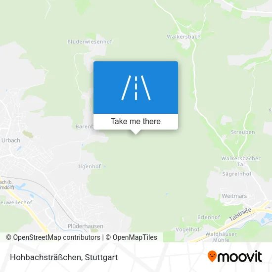 Карта Hohbachsträßchen