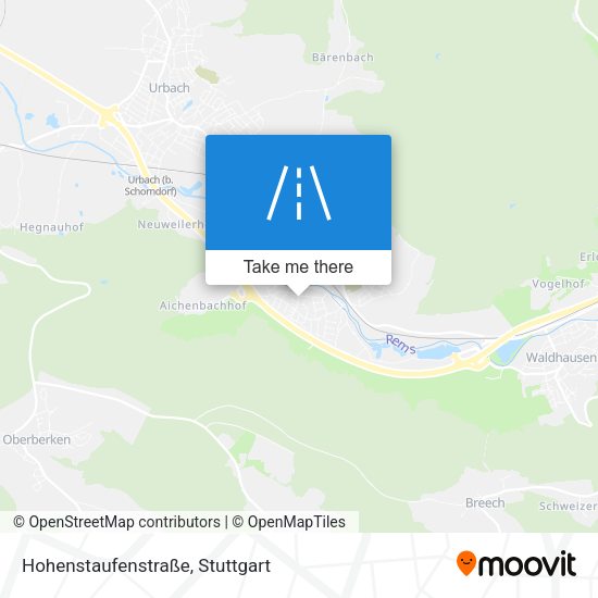 Hohenstaufenstraße map