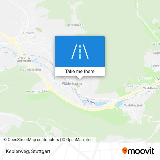 Карта Keplerweg