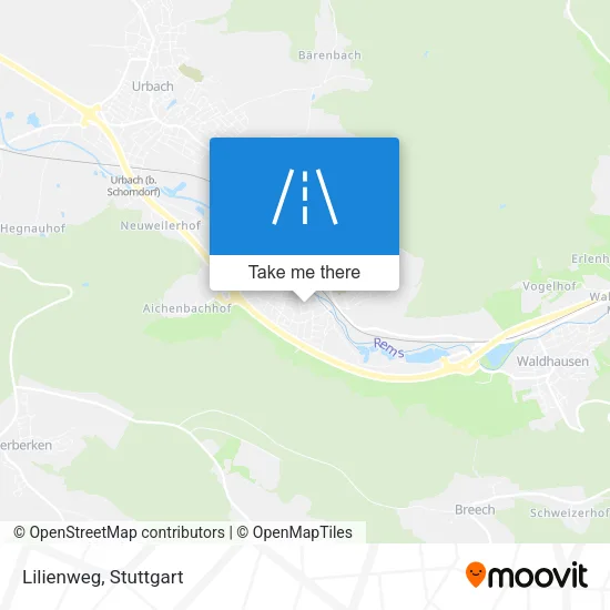 Карта Lilienweg