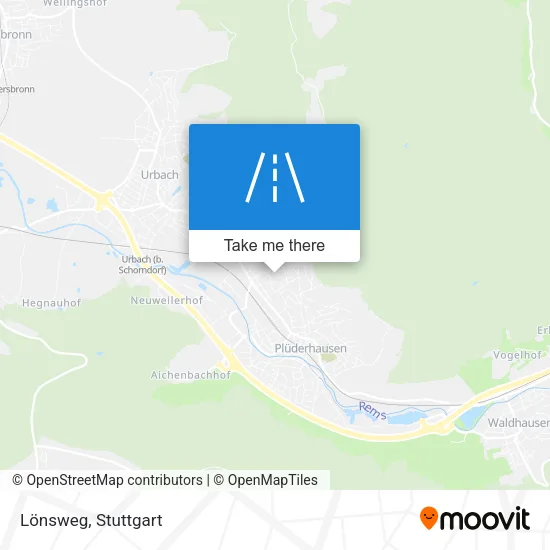 Карта Lönsweg