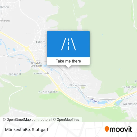 Карта Mörikestraße