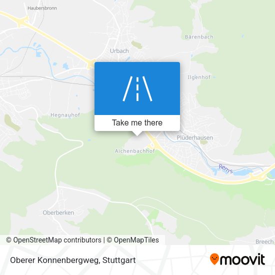 Oberer Konnenbergweg map