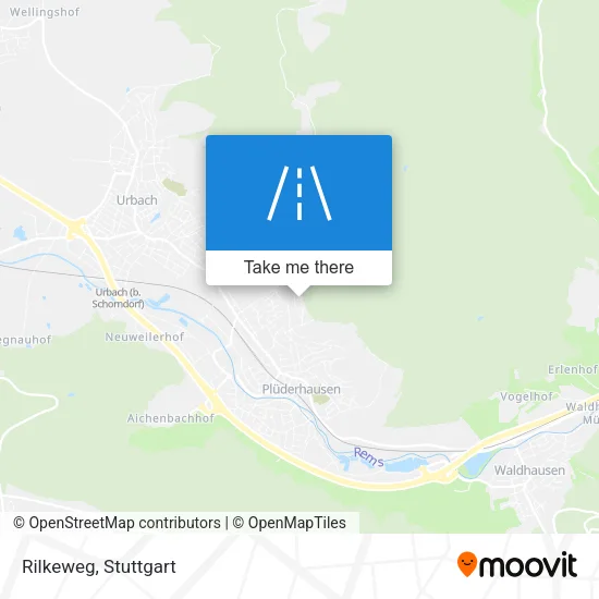 Карта Rilkeweg
