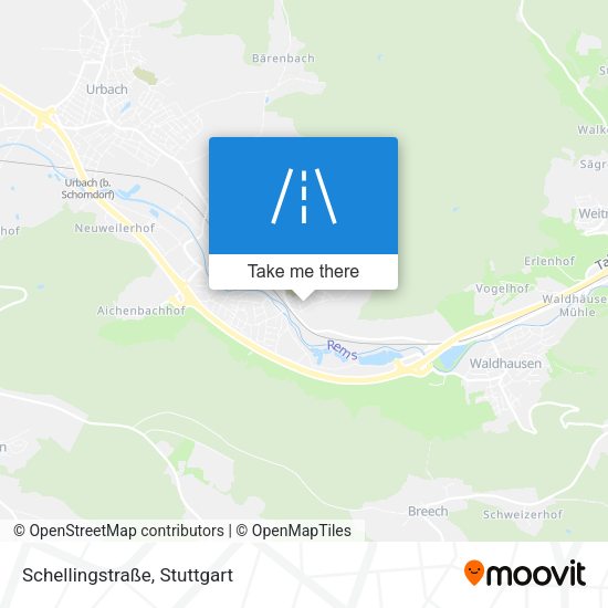 Schellingstraße map