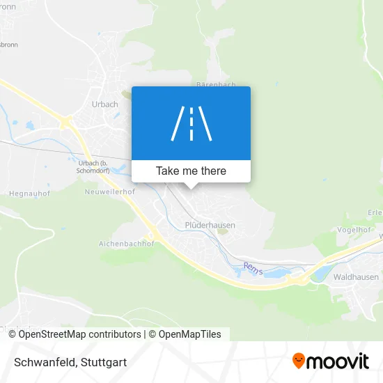 Карта Schwanfeld