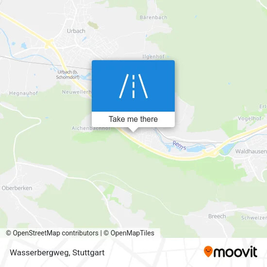 Карта Wasserbergweg
