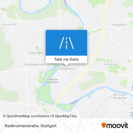 Badbrunnenstraße map