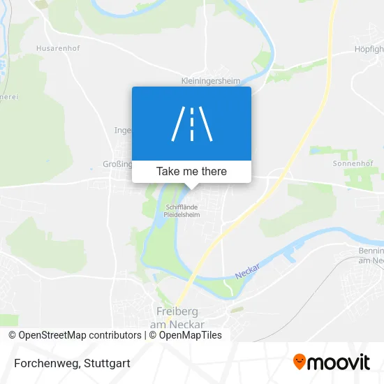 Карта Forchenweg
