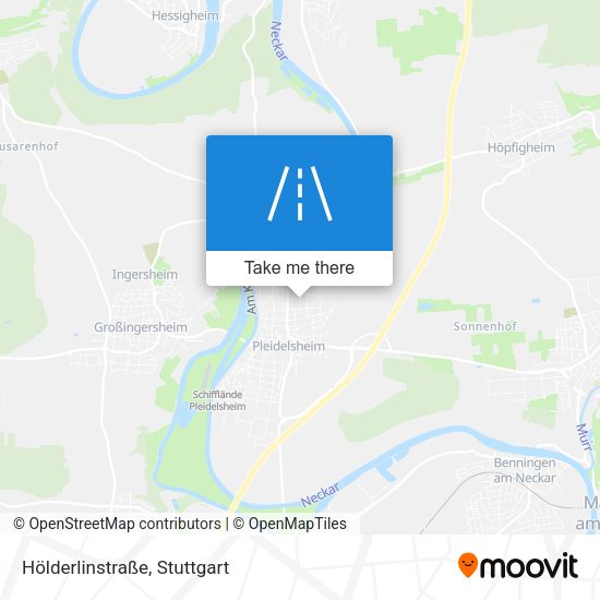 Hölderlinstraße map
