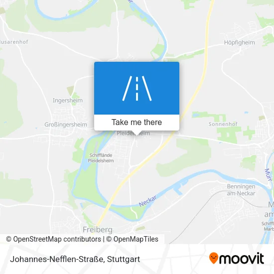 Карта Johannes-Nefflen-Straße