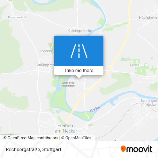 Карта Rechbergstraße
