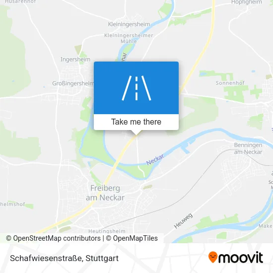 Карта Schafwiesenstraße
