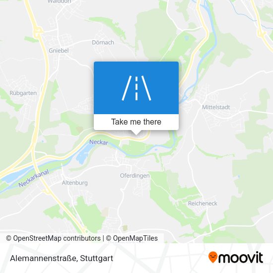 Alemannenstraße map