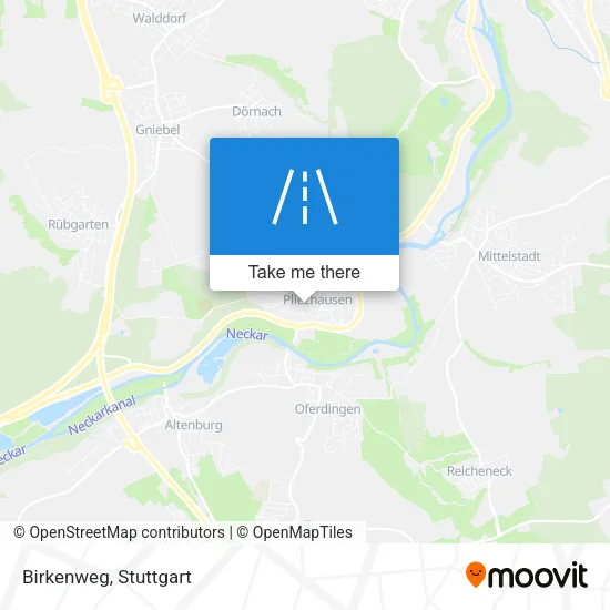 Карта Birkenweg