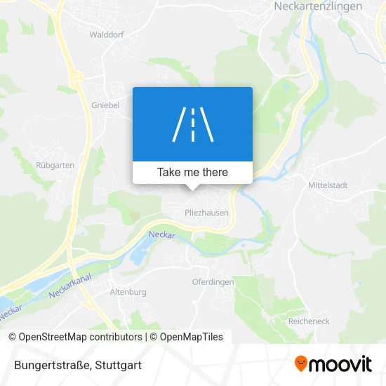 Карта Bungertstraße