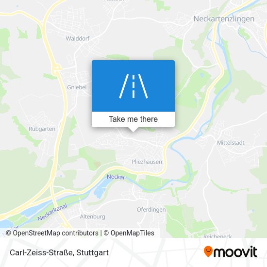 Carl-Zeiss-Straße map