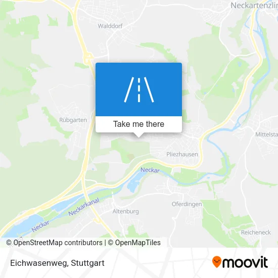 Карта Eichwasenweg