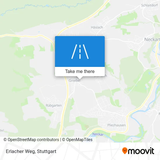 Карта Erlacher Weg