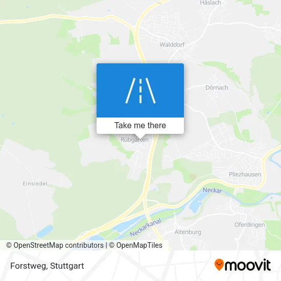 Карта Forstweg
